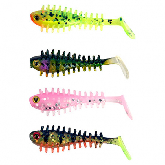 Fox Rage UV Micro Spikey 4 cm 8-pack i gruppen Sluker / Sluksett hos Sportfiskeprylar.se (NMC011)