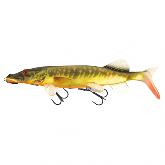 Fox Rage Pike Replicant 15 cm 6\'\' 35g - Super Natural i gruppen Sluker / Swimbaits / Soft Swimbaits hos Sportfiskeprylar.se (NRE020r)