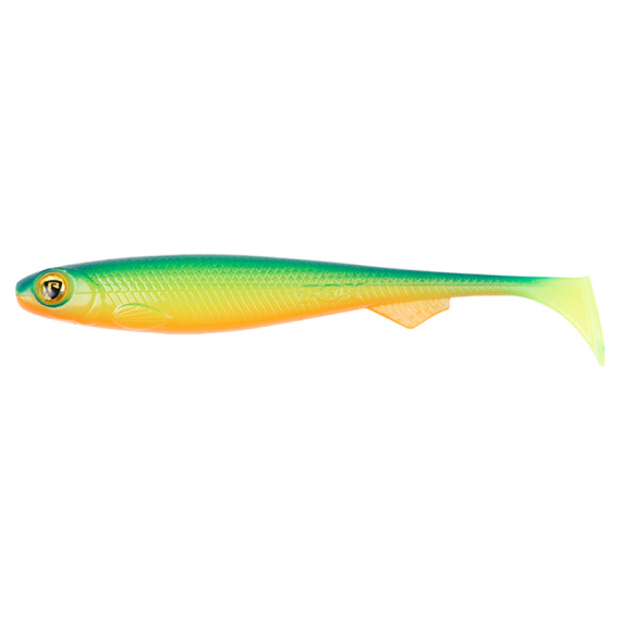 Fox Rage Slick Shad 11cm Bulk - UV Blue Back i gruppen Sluker / Softbaits / Abbor Softbaits Og Gjørs Softbaits hos Sportfiskeprylar.se (NSC070)