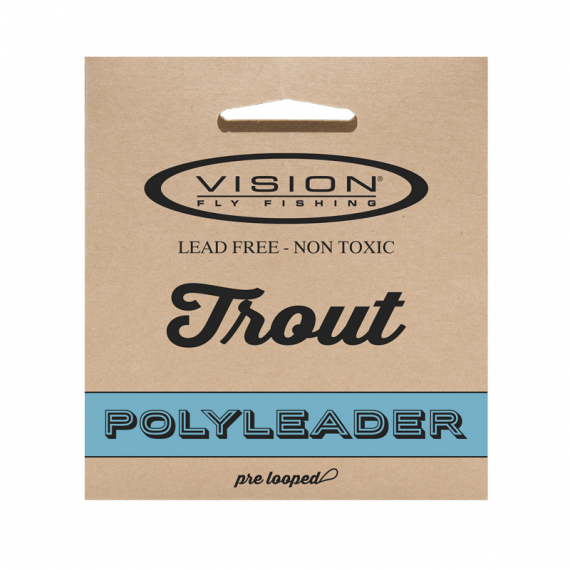 Vision TROUT polyleader Slow Sink i gruppen Kroker Og Terminal Takkel / Ledere Og Fortommsmaterialer hos Sportfiskeprylar.se (VPT3)