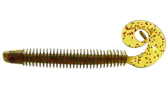 Westin RingTeez CT 4\'\'/10 cm Seaweed 8-pack i gruppen Sluker / Softbaits / Kreps Og / Mark hos Sportfiskeprylar.se (P010-198-010)