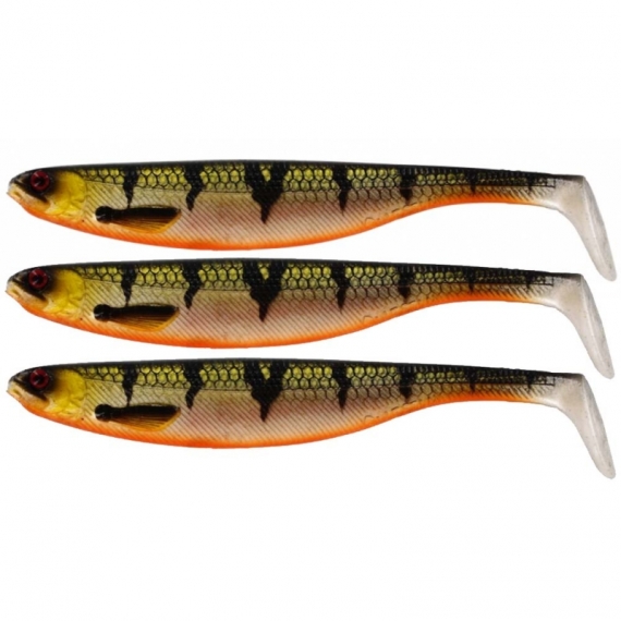 Westin ShadTeez Slim 10 cm Bling Perch 3-pack. i gruppen Sluker / Softbaits / Abbor Softbaits Og Gjørs Softbaits hos Sportfiskeprylar.se (P022-023-010)