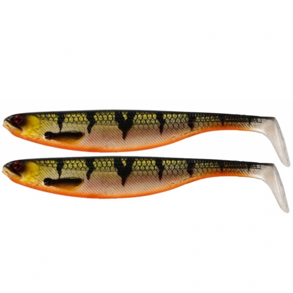 Westin ShadTeez Slim 14 cm 17 g Bling Perch 2-pack i gruppen Sluker / Softbaits / Gjedde Softbaits hos Sportfiskeprylar.se (P022-023-019)