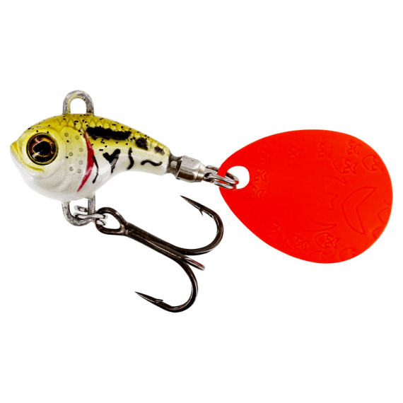 Westin DropBite Tungsten Spin Tail Jig 2,2cm 18g - Pearl Stickleback i gruppen Sluker / Leppeløse Crankbaits hos Sportfiskeprylar.se (P101-579-099)
