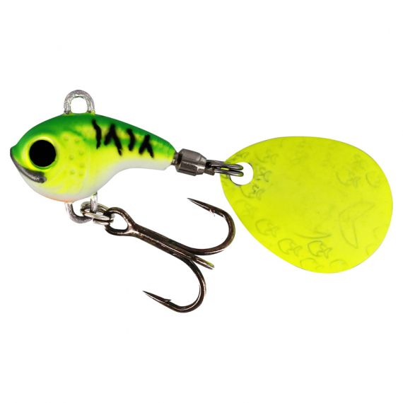 Westin DropBite Tungsten Spin Tail Jig 2,2cm 18g - Chartreuse Ice i gruppen Sluker / Leppeløse Crankbaits hos Sportfiskeprylar.se (P101-633-099)