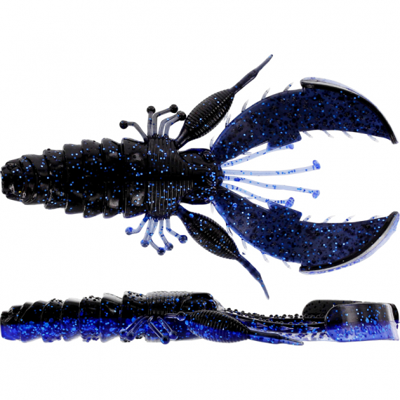 Westin CreCraw Creaturebait 6,5cm 4g - Black/Blue (6-pack) i gruppen Sluker / Softbaits / Kreps Og / Kreps hos Sportfiskeprylar.se (P151-558-003)
