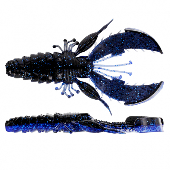 Westin CreCraw Creaturebait 10cm 12g - Black/Blue (4-pack) i gruppen Sluker / Softbaits / Kreps Og / Kreps hos Sportfiskeprylar.se (P151-558-010)
