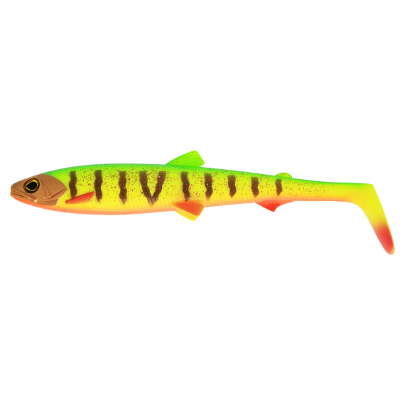 Westin BullTeez Shadtail 30cm, 240g - CF Earth Perch i gruppen Sluker / Softbaits / Gjedde Softbaits hos Sportfiskeprylar.se (P181-1084-157)