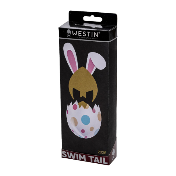 Westin Swim Tail Easter Edition 12cm, 2g Suspending 1 Body 2 Tails i gruppen Sluker / Sluksett / Gjedde Baitssett hos Sportfiskeprylar.se (P230-1387-225)