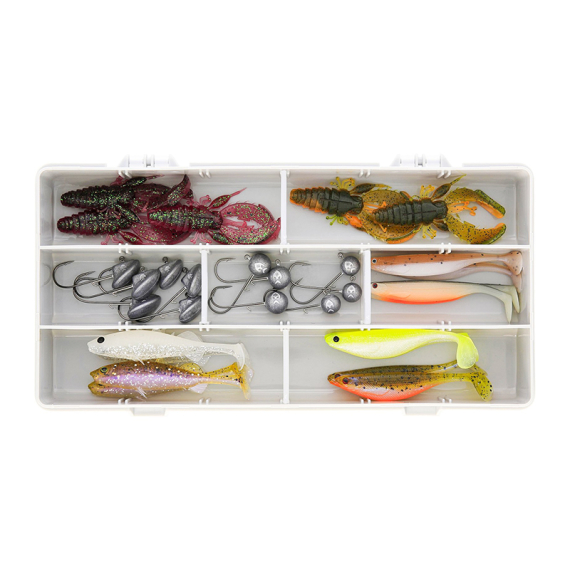 Westin Perch Box - Jigging 30Pcs i gruppen Sluker / Sluksett / Abbor Baitssett hos Sportfiskeprylar.se (P277-023-279)