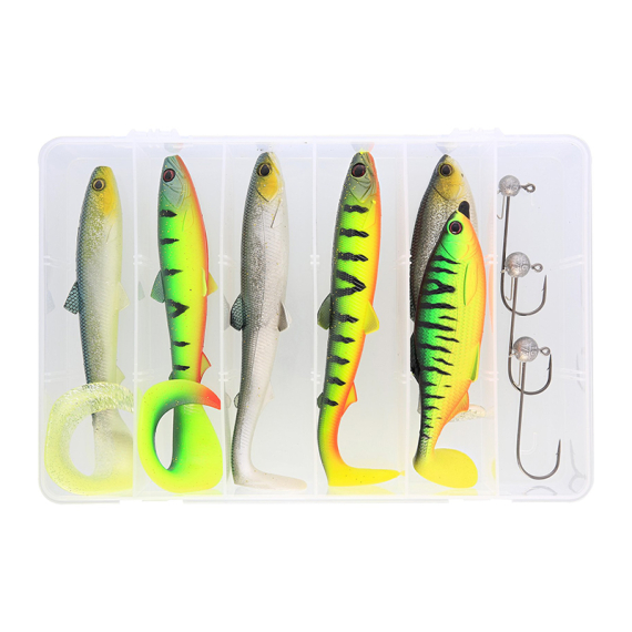 Westin Pike Box - Cast & Jig 10Pcs i gruppen Sluker / Sluksett / Gjedde Baitssett hos Sportfiskeprylar.se (P278-023-276)