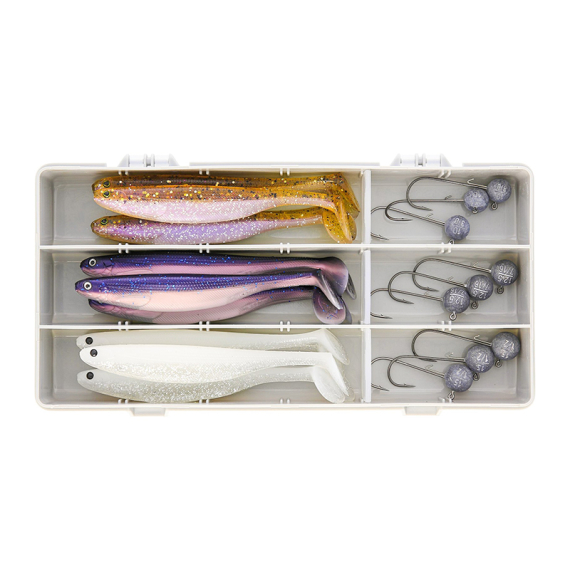 Westin Salty Predator Box - Jigging 25Pcs i gruppen Sluker / Sluksett / Abbor Baitssett hos Sportfiskeprylar.se (P282-023-278)