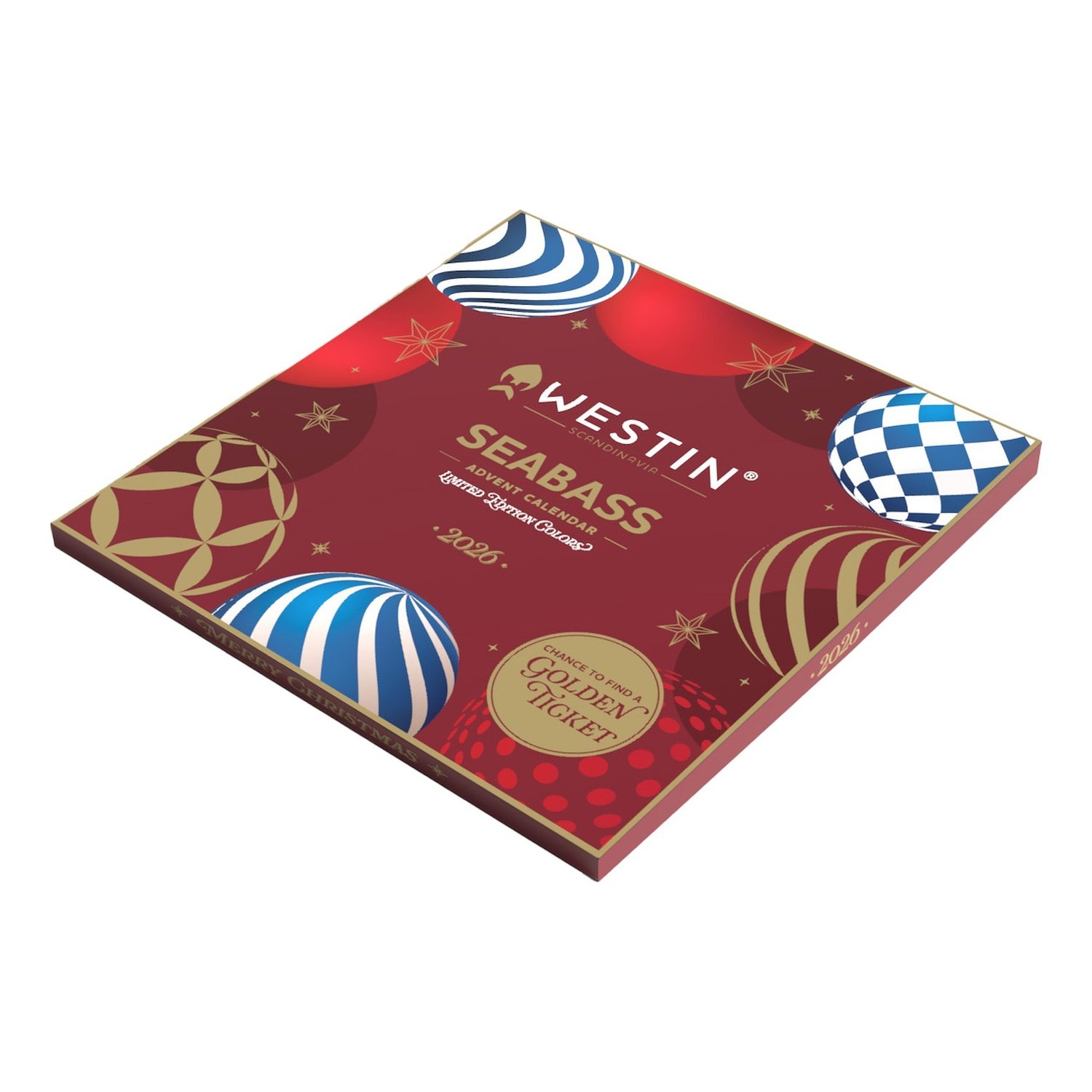 Westin 2026 Premium Seabass Advent Calendar i gruppen Annen / Gaver & Gaveguider / Adventskalender hos Sportfiskeprylar.se (P337-014-005)