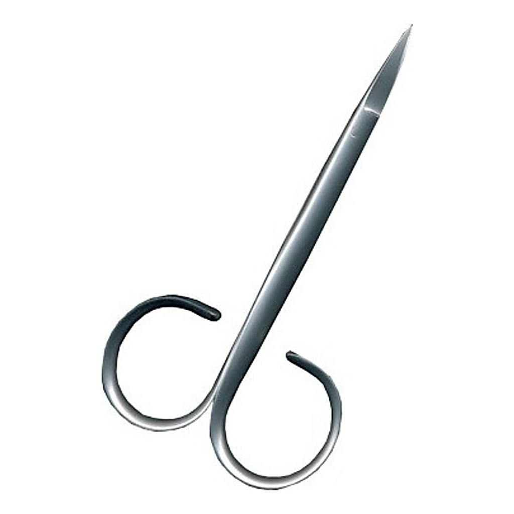 Petitjean Small Scissor Curved i gruppen Utstyr Og Tilbehør / Tenger Og Sakser / Linekutter Og Sakser hos Sportfiskeprylar.se (PE-T60)