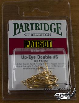 Partridge Patriot Double Up-Eye Gold 10-Pack i gruppen Kroker Og Terminal Takkel / Kroker / Fluebindings Kroker hos Sportfiskeprylar.se (PH-CS16U-2G-12r)