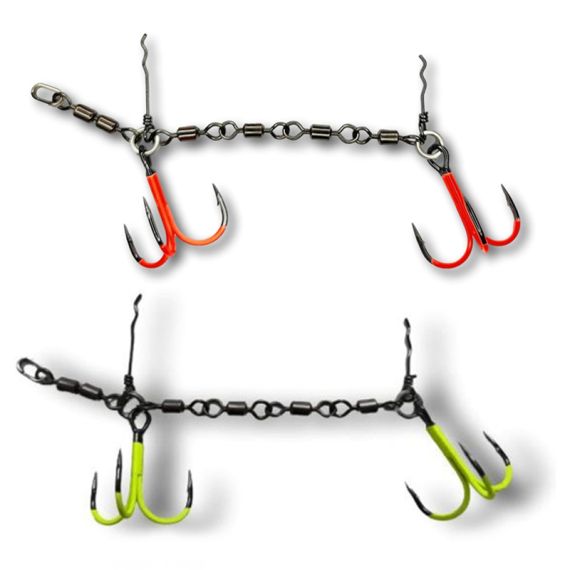 Pikecraft 4-Swivel Stinger Kit XL 3/0 UV i gruppen Kroker Og Terminal Takkel / Stingere Og Stingertilbehør / Stingere hos Sportfiskeprylar.se (PIKECRAFT1089r)