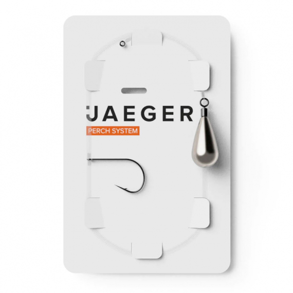 Jaeger Drop-Shot Rig (1 Hook) i gruppen Kroker Og Terminal Takkel / Ferdiglagde Rigger / Ferdiglagde Abbor-Fortommer hos Sportfiskeprylar.se (PRC-DRO-2)
