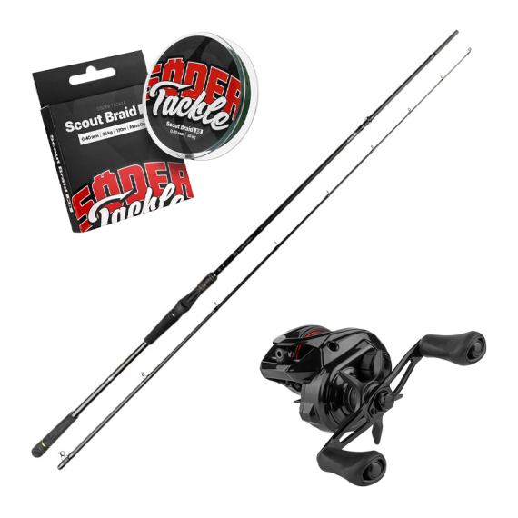 Daiwa Prorex S Bait - 8\'2\'\' 150G Pike Combo i gruppen Kombinasjoner / Kaste Kombinasjoner / Spinnfiskesett Gjedde hos Sportfiskeprylar.se (PROREXSPIKECOMBO)