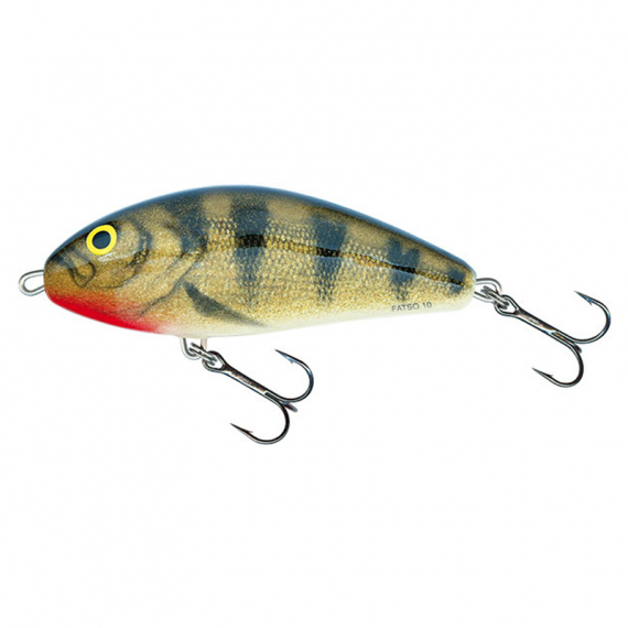 Salmo Fatso 10cm, 52g Sinking - Emerald Perch i gruppen Sluker / Jerkbait hos Sportfiskeprylar.se (QFA010)