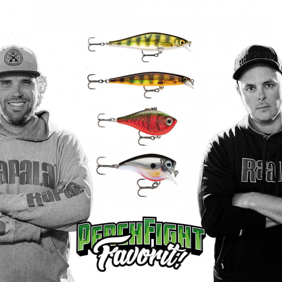 Team Rapala PerchFight Favoriter Hårdbete i gruppen Sluker / Crankbaits hos Sportfiskeprylar.se (R-PFF2)