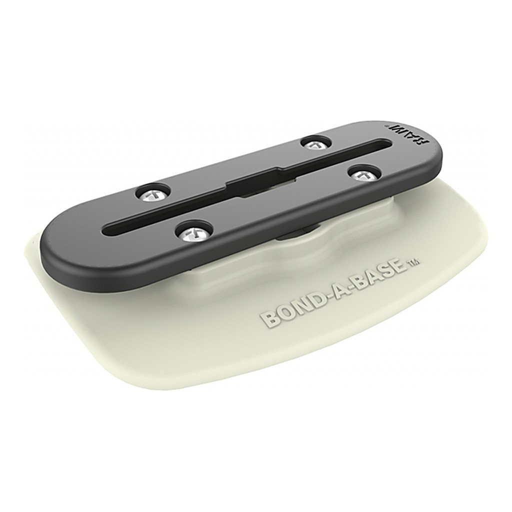 RAM Mounts Grey Bond-A-Base W Tough-Track i gruppen Båtelektronikk / Båt Tilbehør / Braketter Til Båt / Andre Braketter Og Fester hos Sportfiskeprylar.se (RAP-398-GRY-TRACK-A)