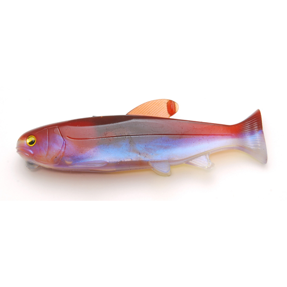 Raid Osakana Swimmer 125 - 01 Pearl Wakasagi i gruppen Sluker / Swimbaits / Soft Swimbaits hos Sportfiskeprylar.se (RD-R11723)