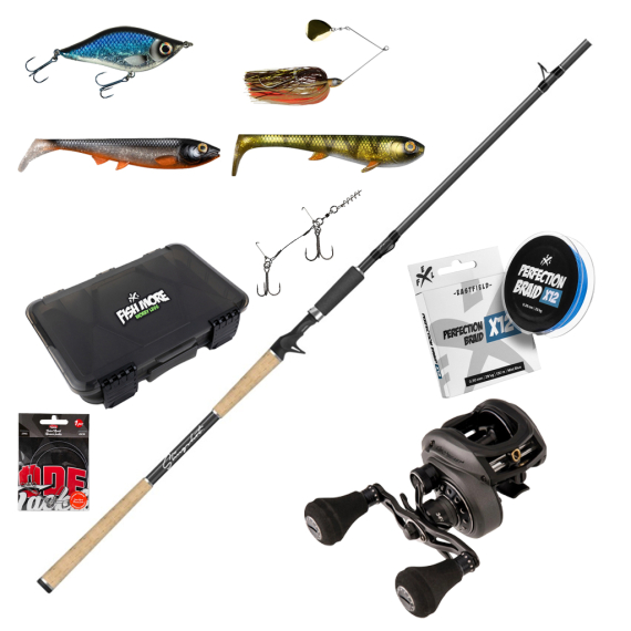 Eastfield Slingshot Starting Kit 7\'9\'\' 40-110g i gruppen Kombinasjoner / Kaste Kombinasjoner / Spinnfiskesett Gjedde hos Sportfiskeprylar.se (READYTOFISHSLINGSHOT)