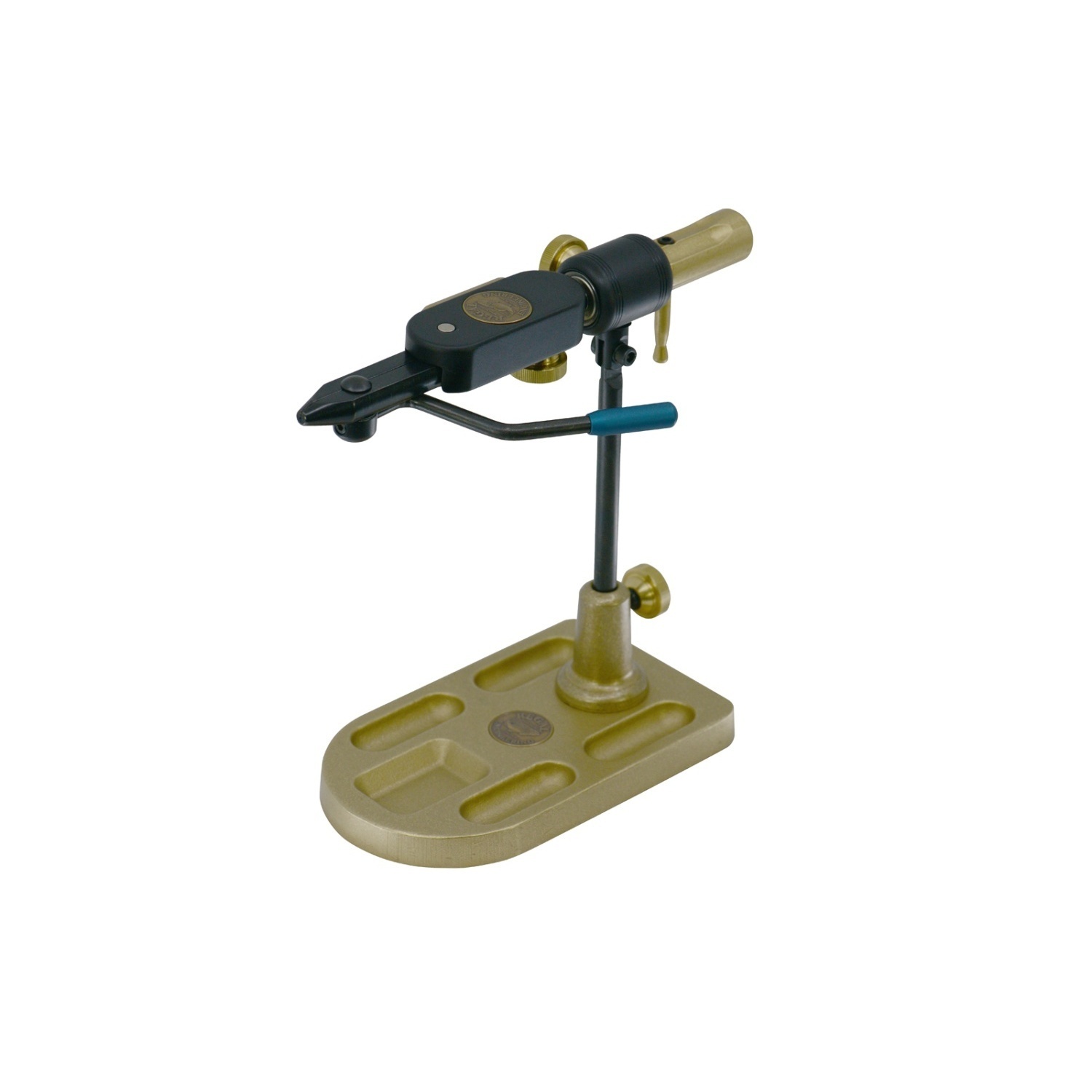 Regal Revolution Series Vise - Shank Head/Bronze Pocket Base i gruppen Kroker Og Terminal Takkel / Flue Binding / Fluebindestikke hos Sportfiskeprylar.se (REG-200-70P)