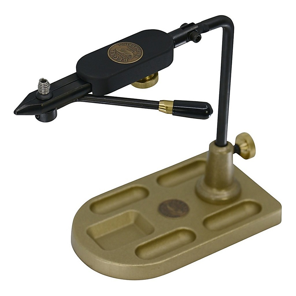 Regal Medallion Series Vise - Regular Jaws/Bronze Pocket Base i gruppen Kroker Og Terminal Takkel / Flue Binding / Fluebindestikke hos Sportfiskeprylar.se (REG-RPBR-10P)