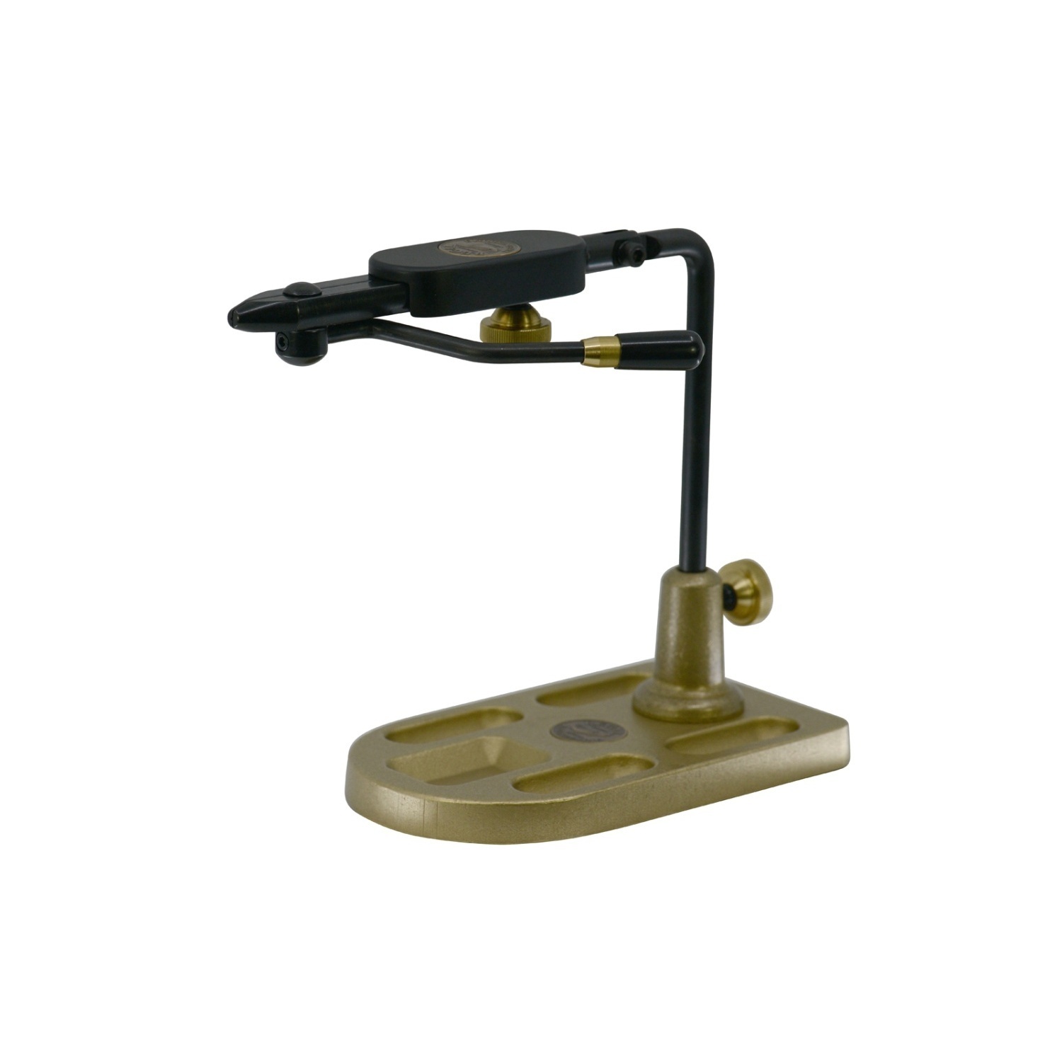 Regal Medallion Series Vise - Shank Jaws/Bronze Pocket Base i gruppen Kroker Og Terminal Takkel / Flue Binding / Fluebindestikke hos Sportfiskeprylar.se (REG-SHK-70P)