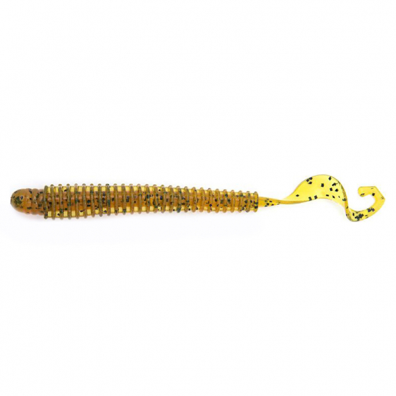 Reins G-Tail Saturn 8,9cm (9-pack) - Motoroil Pepper i gruppen Sluker / Softbaits / Kreps Og / Mark hos Sportfiskeprylar.se (REI-35GTS-429)