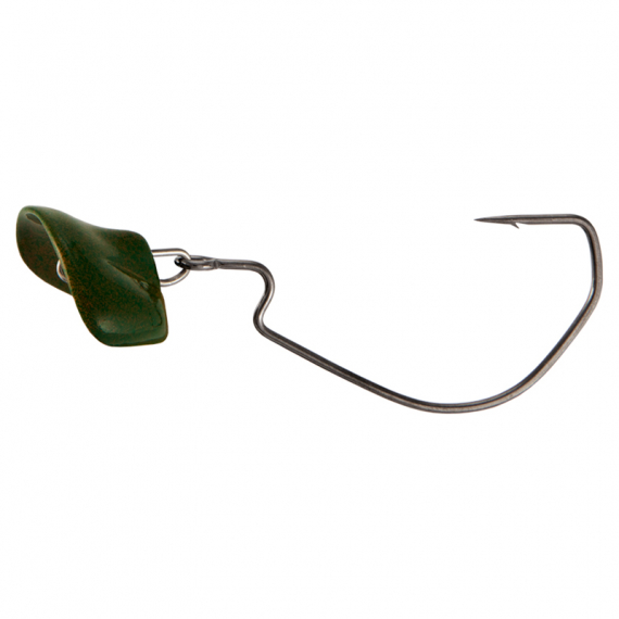 Headbanger RockerHead 6g, 3/0 (3-pack) - Green Pumpkin i gruppen Kroker Og Terminal Takkel / Jigghode / Offset Jighoder hos Sportfiskeprylar.se (RH-30-14-GP)