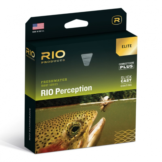 RIO Elite Perception Green/Camo/Grey i gruppen Snører / Skyteliner / Enhåndssnøre hos Sportfiskeprylar.se (RP19282r)