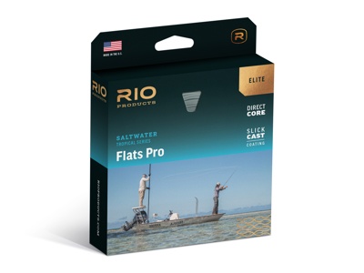 Rio Elite Flats Pro Fly Line Aqua/Orange/Sand i gruppen Fiskemetoder / Fluefiske / Skyteliner / Enhåndssnøre hos Sportfiskeprylar.se (RP19302r)