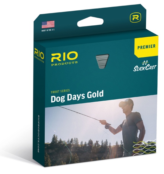 Rio Premier Dog Days Gold Fly Line i gruppen Fiskemetoder / Fluefiske / Skyteliner / Enhåndssnøre hos Sportfiskeprylar.se (RP19689r)
