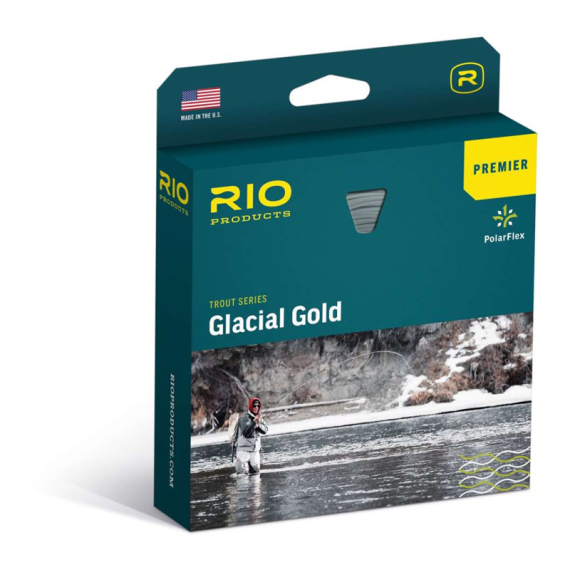 Rio Premier Glacial Gold WF Float Fly Line i gruppen Fiskemetoder / Fluefiske / Skyteliner / Enhåndssnøre hos Sportfiskeprylar.se (RP19760r)