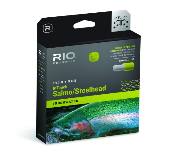 Rio InTouch Salmo/Steelhead WF Float Fly Line Moss/Yellow i gruppen Fiskemetoder / Fluefiske / Skyteliner / Enhåndssnøre hos Sportfiskeprylar.se (RP20215r)