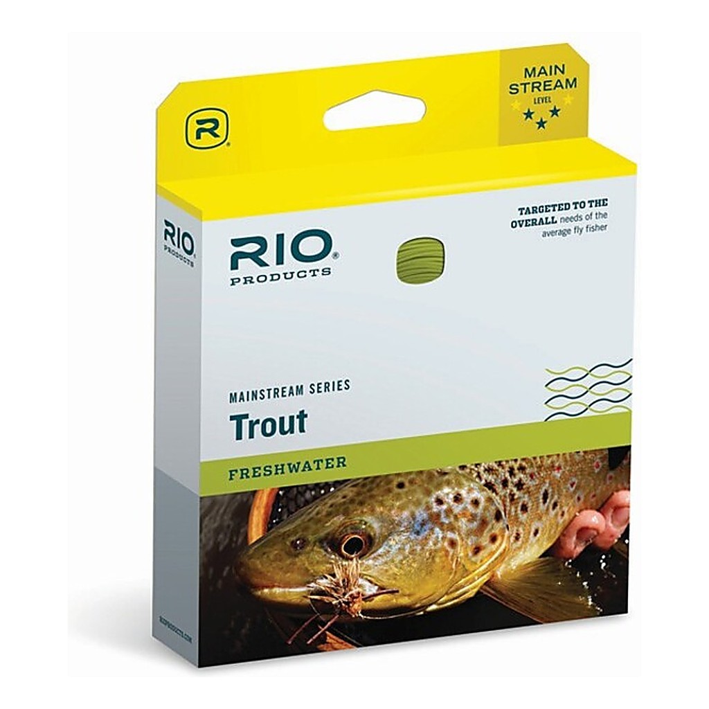 RIO Mainstream Type 6 Full Sink Black i gruppen Snører / Skyteliner / Enhåndssnøre hos Sportfiskeprylar.se (RP20737r)