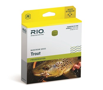 RIO Mainstream Trout Lemon Green, WF7F i gruppen Snører / Skyteliner hos Sportfiskeprylar.se (RP20744)