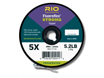 Rio Fluoroflex Strong Tippet 27,4m i gruppen Fiskemetoder / Fluefiske / Fluefortomm / Fortommsmateriale Fluefiske hos Sportfiskeprylar.se (RP22442r)