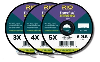 Rio Fluoroflex Strong Tippet 3-Pack i gruppen Fiskemetoder / Fluefiske / Fluefortomm / Fortommsmateriale Fluefiske hos Sportfiskeprylar.se (RP22453r)