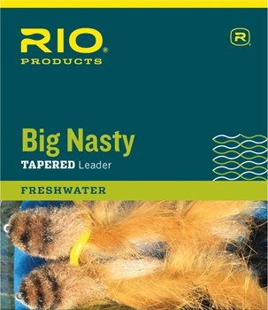 RIO Big Nasty Leader 6ft i gruppen Fiskemetoder / Fluefiske / Fluefortomm / Ferdiglagde Fluefortommer / Tappert Fortomm hos Sportfiskeprylar.se (RP24076r)