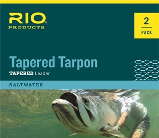 Rio Taperad Tarpon Fluorocarbon Leader 12ft i gruppen Fiskemetoder / Fluefiske / Fluefortomm / Ferdiglagde Fluefortommer / Tappert Fortomm hos Sportfiskeprylar.se (RP24216r)