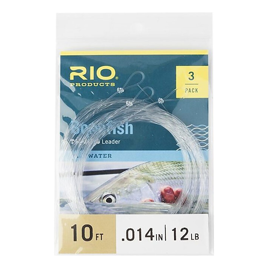 RIO Bonefish Leader 10f 3-pack i gruppen Kroker Og Terminal Takkel / Ledere Og Fortommsmaterialer hos Sportfiskeprylar.se (RP24258r)