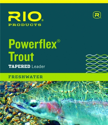 RIO Powerflex Troutleader 12ft 0X 0,27mm/6,8kg i gruppen Kroker Og Terminal Takkel / Ledere Og Fortommsmaterialer hos Sportfiskeprylar.se (RP24644)