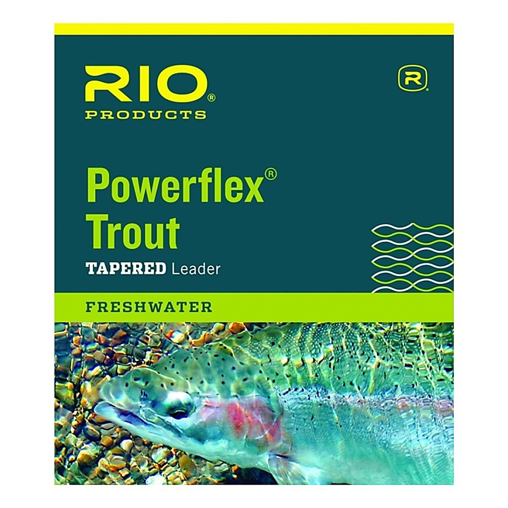 RIO Powerflex Troutleader 12ft i gruppen Kroker Og Terminal Takkel / Ledere Og Fortommsmaterialer hos Sportfiskeprylar.se (RP24644r)