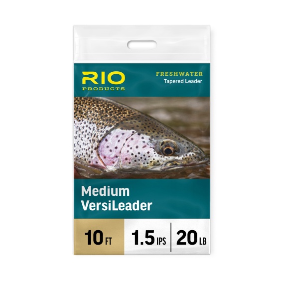 Rio Trout VersiLeader Medium 10ft i gruppen Fiskemetoder / Fluefiske / Fluefortomm / Ferdiglagde Fluefortommer / Polyleader hos Sportfiskeprylar.se (RP24658r)