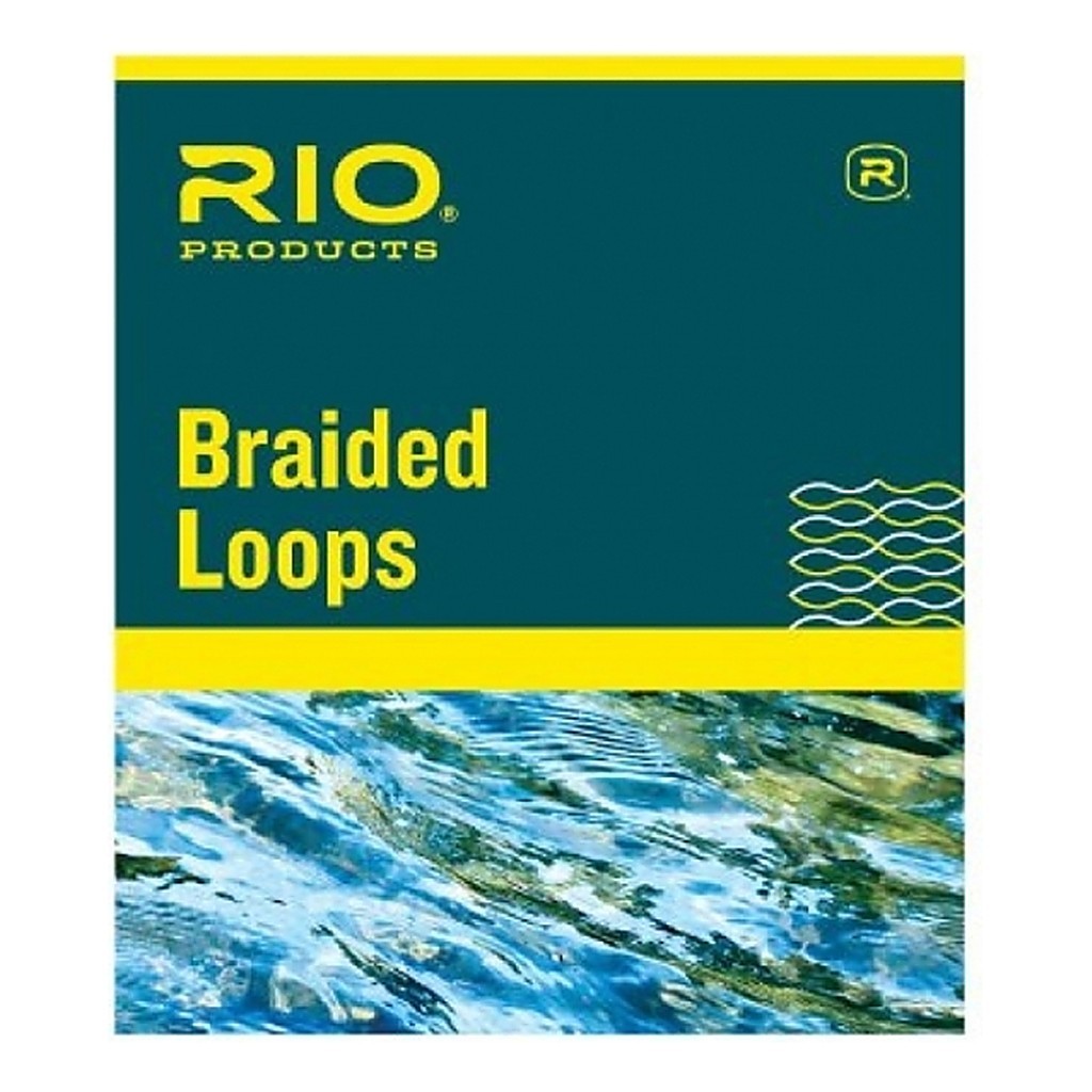 RIO Braided Loops Orange 4-pack W/Tubing i gruppen Kroker Og Terminal Takkel / Ledere Og Fortommsmaterialer / Fortommsmaterialer / Fortommsmateriale Fluefiske hos Sportfiskeprylar.se (RP26087r)