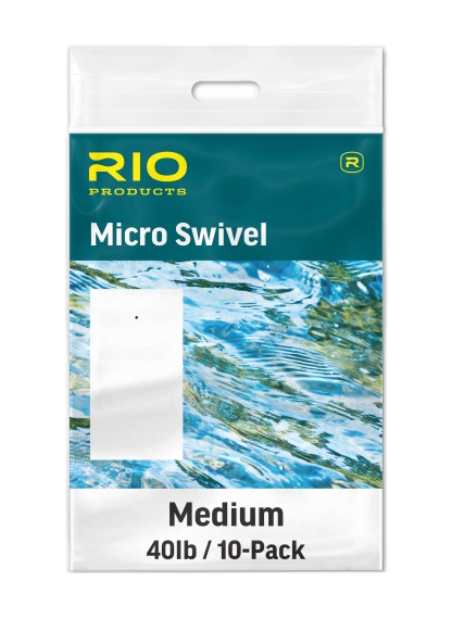 Rio RIO Micro Swivel 10-pack i gruppen Fiskemetoder / Fluefiske / Skyteliner / Fluesnøre Tilbehør hos Sportfiskeprylar.se (RP26208r)