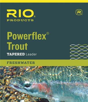 RIO Powerflex Troutleader 9ft, 4X 0,18mm/2,9kg i gruppen Kroker Og Terminal Takkel / Ledere Og Fortommsmaterialer hos Sportfiskeprylar.se (RP51150)